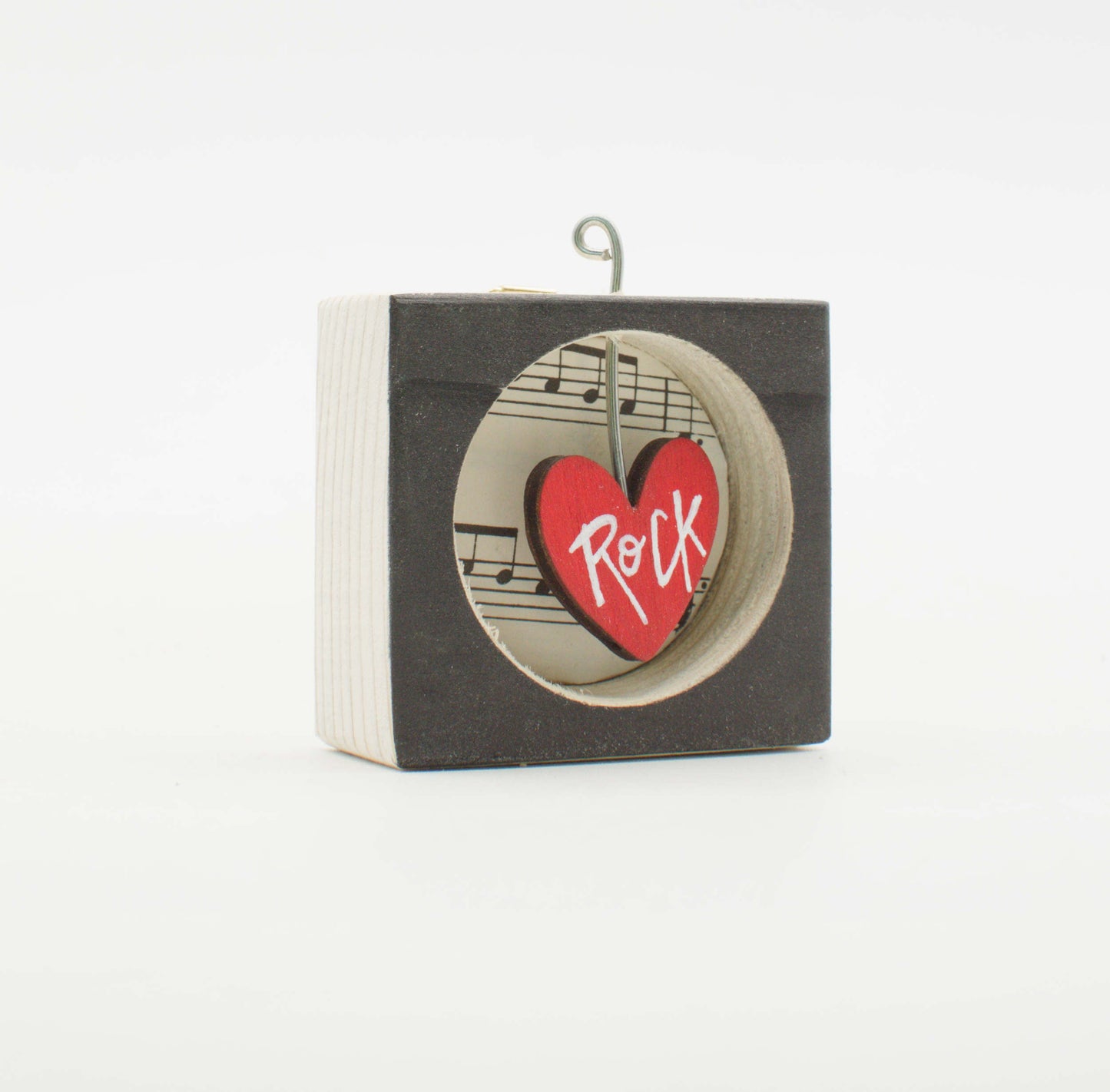 I Sospesi – Piccoli Quadri Artigianali in Legno da Appendere -  Rock